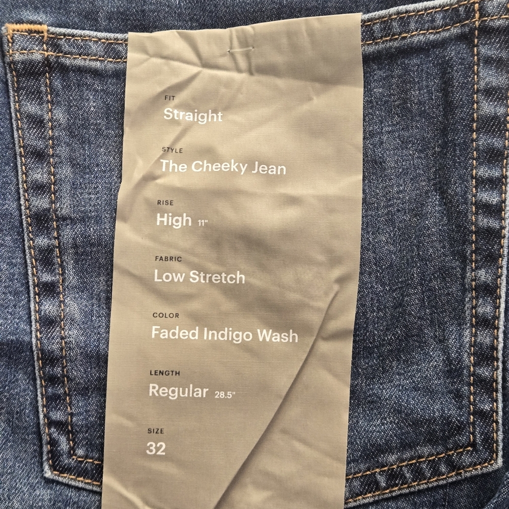 Everlane The Cheeky Jean | Women's Straight Leg Jeans - Blue - Picture 5 of 9